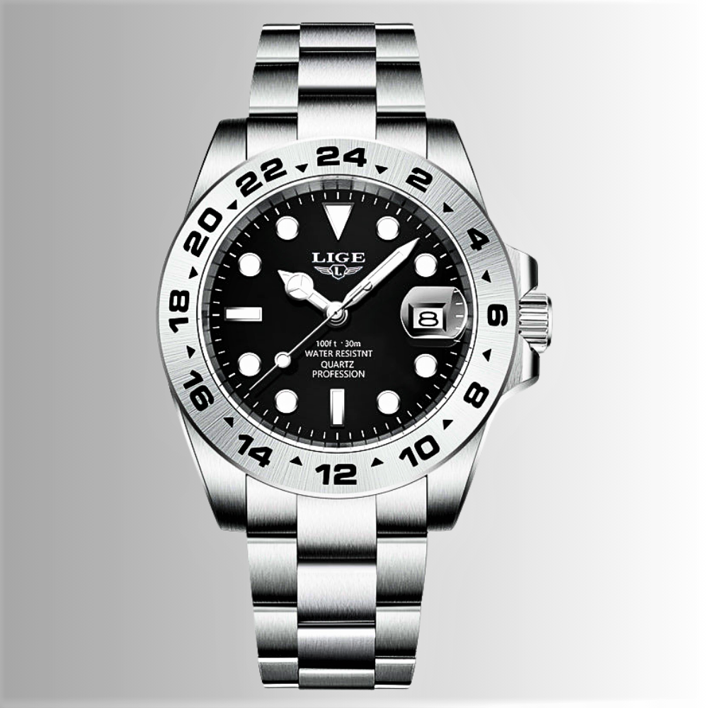 Reloj LIGE Elegance inspirado en el icónico Rolex Explorer II