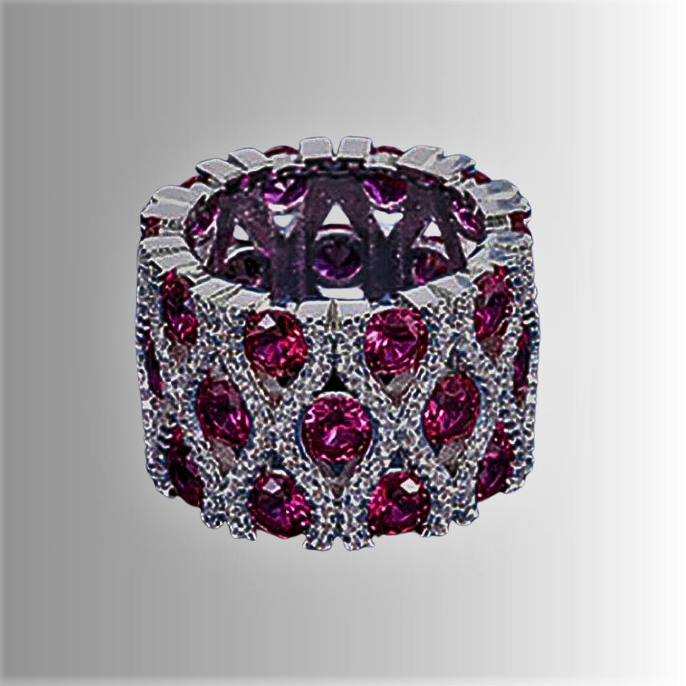 Anillo "Gem Eye" Una mirada brillante al mundo