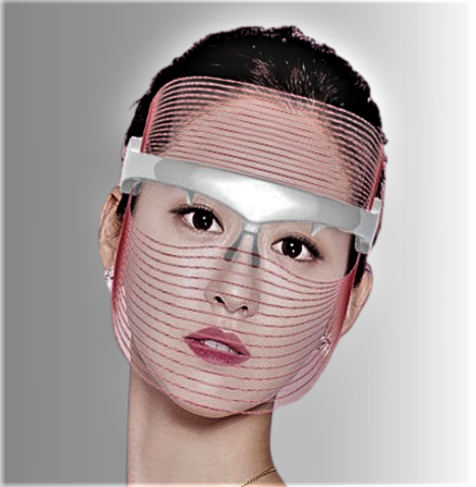 Maschera a 7 LED Fotonici a "Visiera" - La Fotobiostimolazione al Servizio della Tua Bellezza
