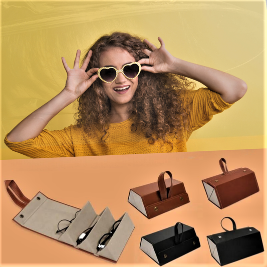 Confezione da Viaggio per Occhiali Proteggi i Tuoi Occhiali con Stile!