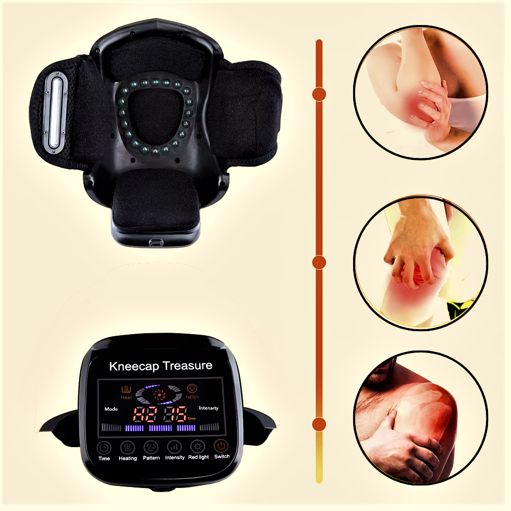 Dispositivo electrónico profesional para el tratamiento de patologías de rodilla y codo