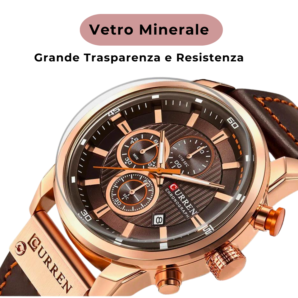 Cronografo CURREN: Eleganza e Prestazioni per la Persona di Stile
