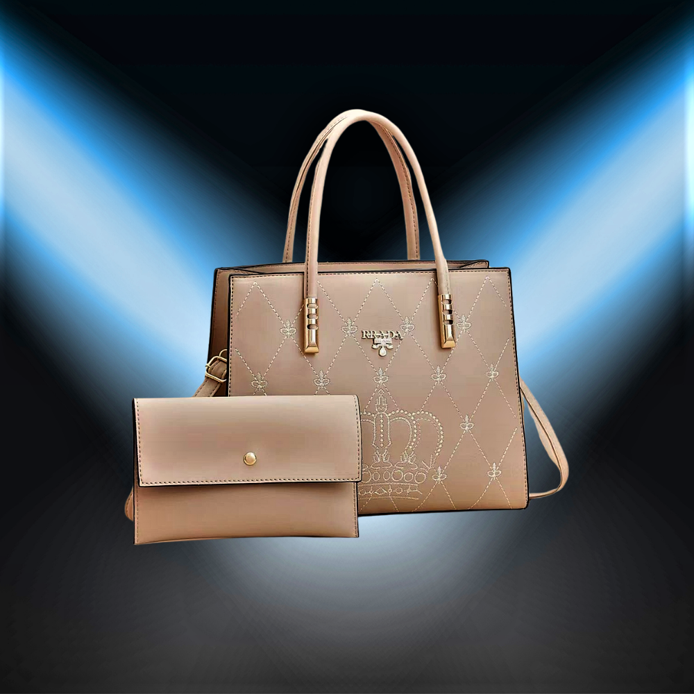 Conjunto Bolso con Monedero Sencillez y Refinamiento