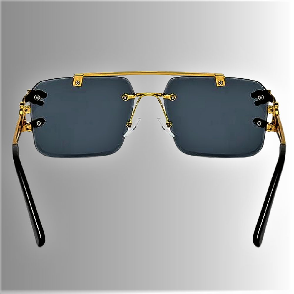 Gafas de sol de moda con lentes degradadas