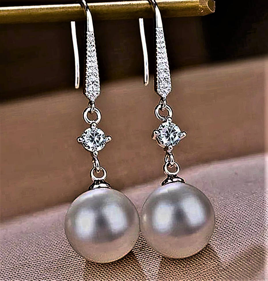 Pendientes “Esferas Naturales” Brillo para tu Rostro