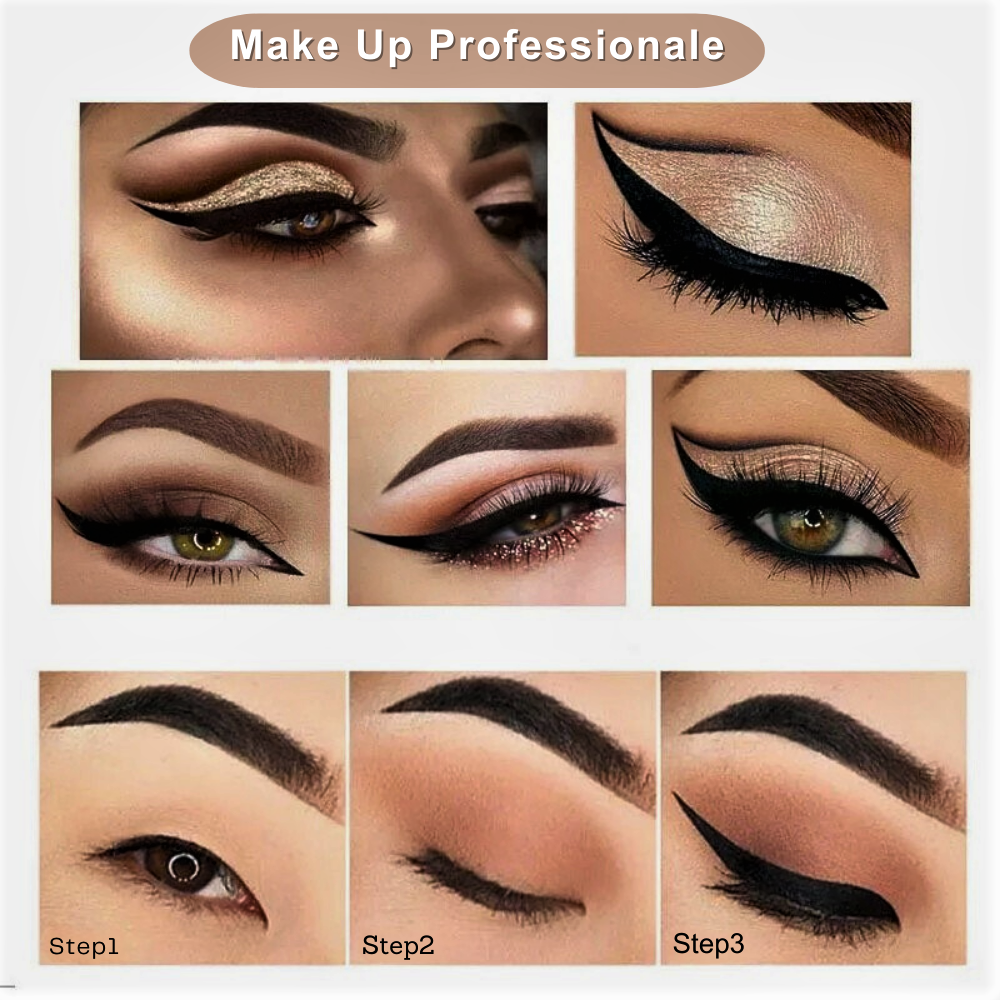 Eyeliner Liquido Waterproof – Nero Profondo & Lunga Tenuta