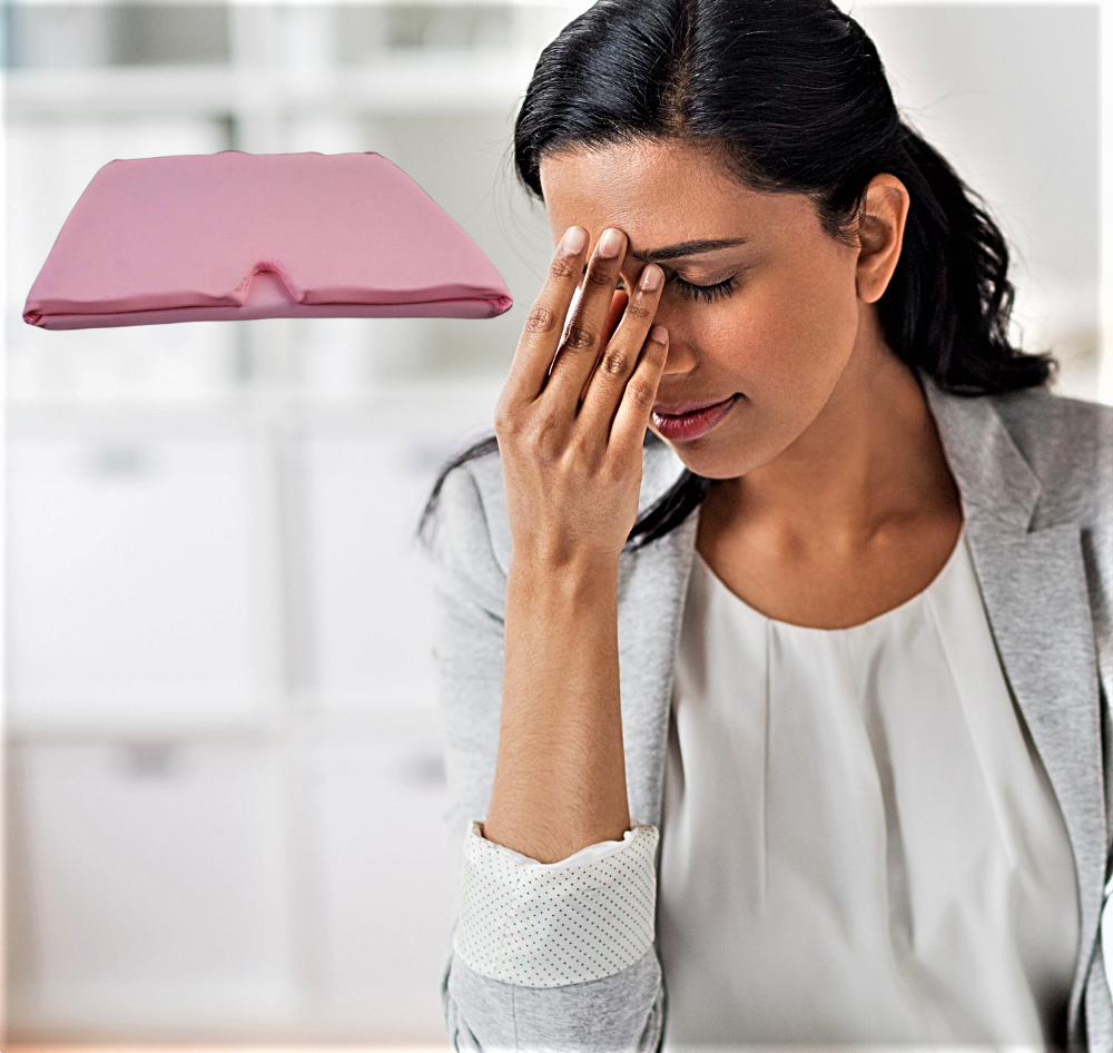 Banda terapéutica para la migraña con terapia de frío