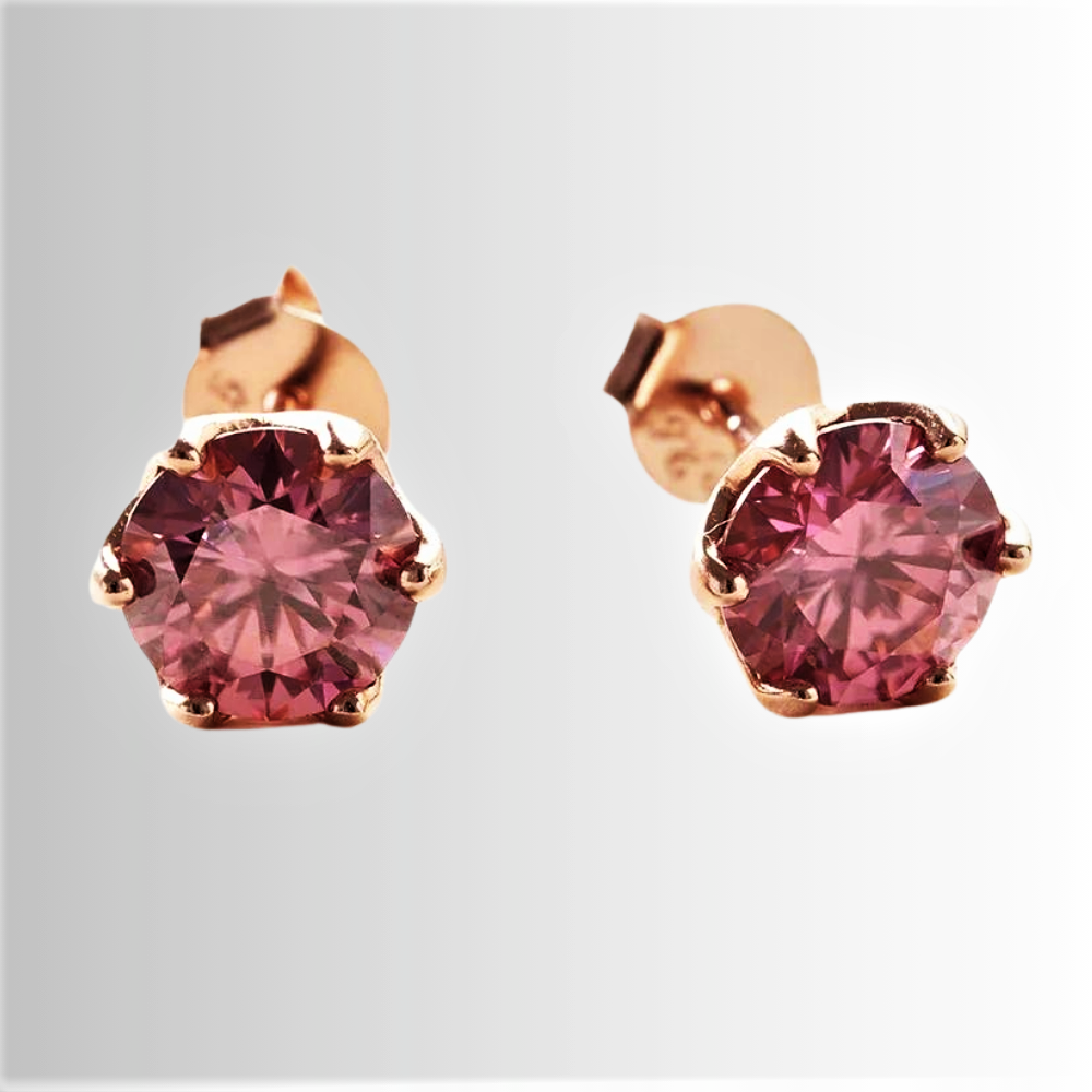 Pendientes "Rainbow Celeste" Luz Brillante