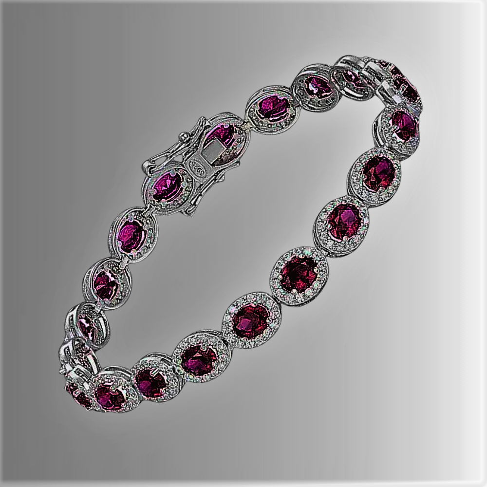 Pulseras “Rosso Fuoco” Alta joyería para tu encanto