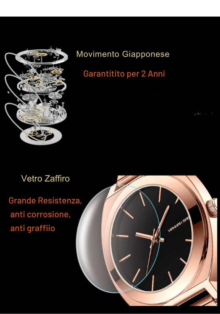 Reloj "Armonía de acero" Elegancia atemporal