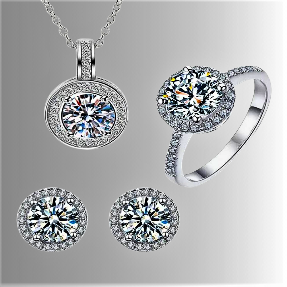 Conjunto “Diamantes para todos”: elegancia y brillo para cada estilo