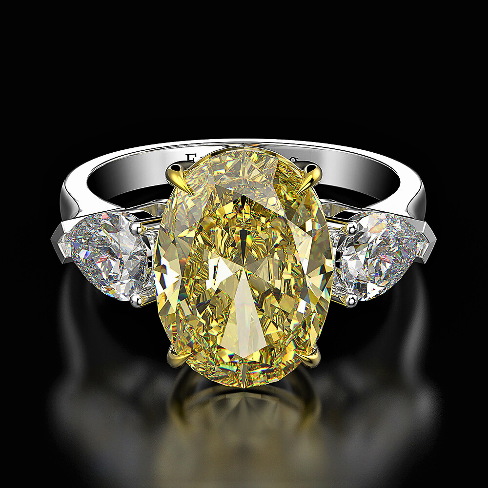 Three Stone Ring A Splendid Source of Light to Enhance Your Class