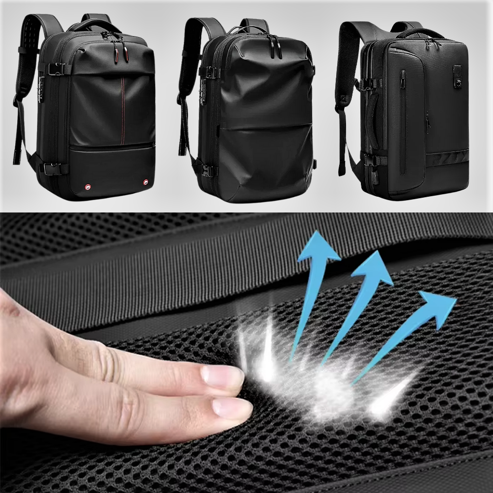 Mochila expandible con bomba de vacío 3 en 1: la innovación revoluciona tus viajes