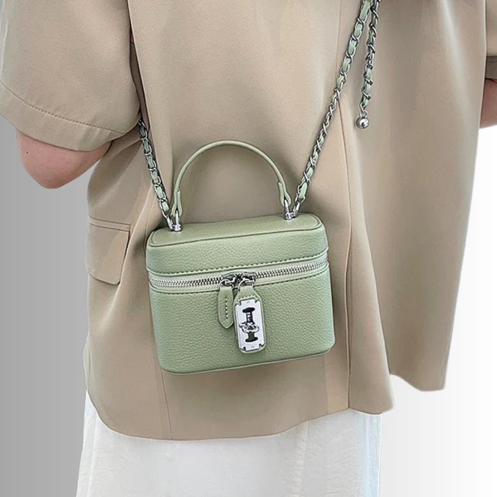 Mini Borsa a Bauletto in Similpelle