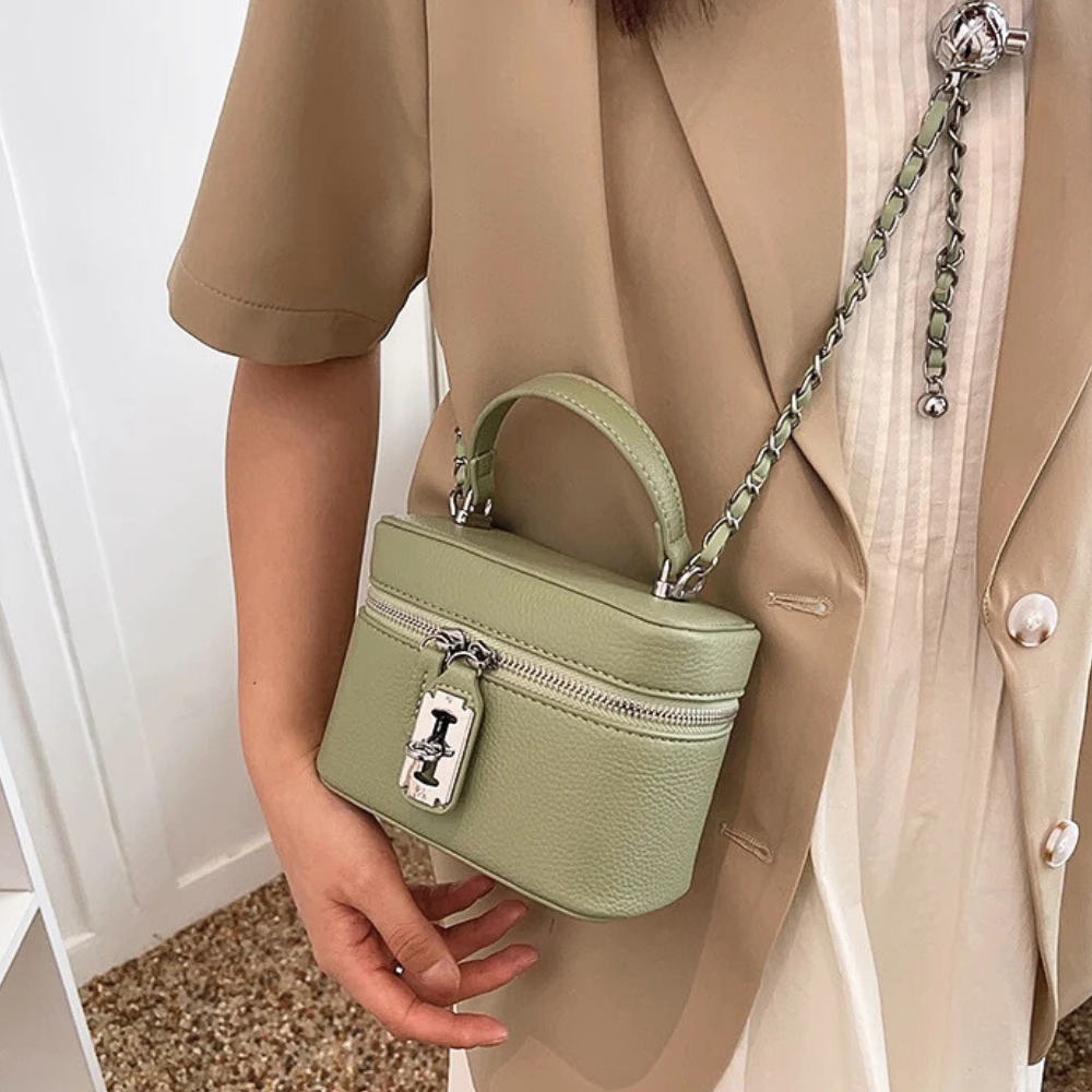 Mini Borsa a Bauletto in Similpelle