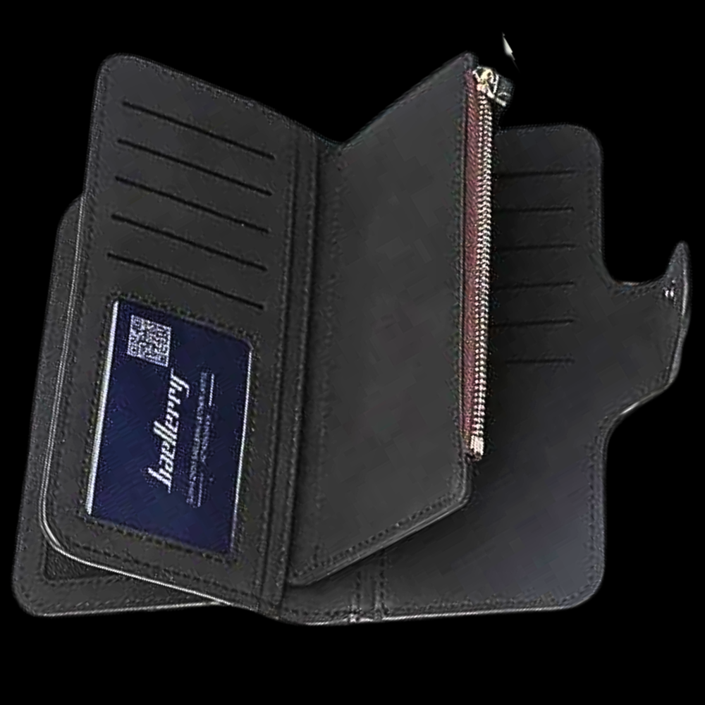 Cartera de gamuza elegante y funcional