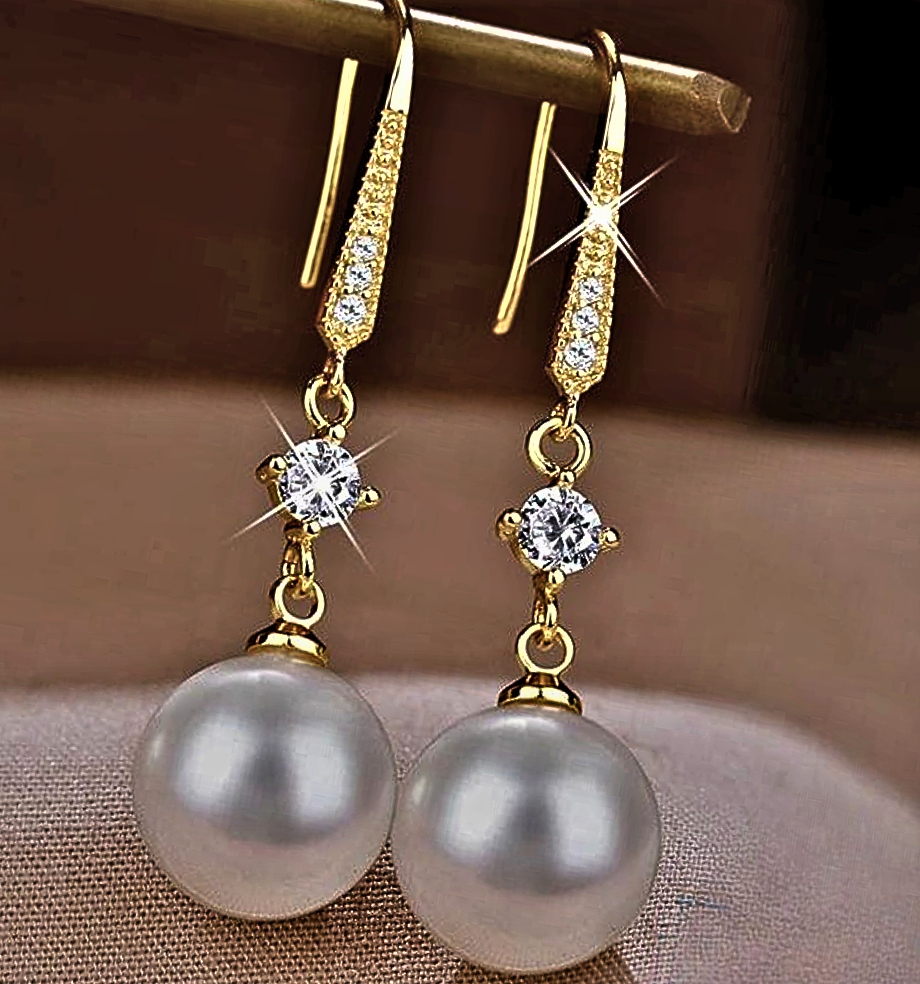 Pendientes “Esferas Naturales” Brillo para tu Rostro