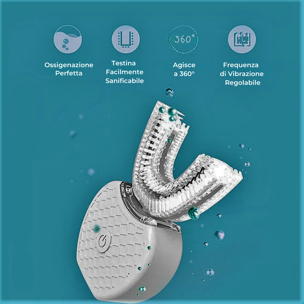 DENTAL CLEAN 360° Rivoluzionario Dispositivo di Pulizia Dentale