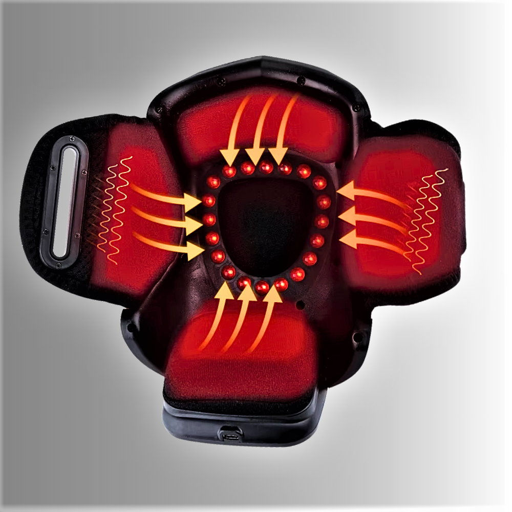 Dispositivo electrónico profesional para el tratamiento de patologías de rodilla y codo