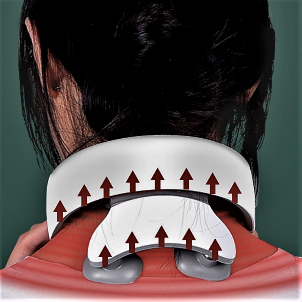 Massaggiatore Cervicale Shiatsu 4D
