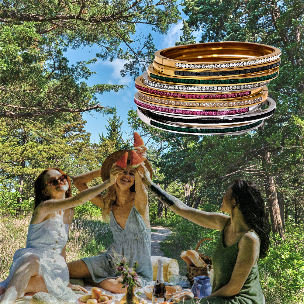 Pulsera “Elegancia” Un Mosaico de Luz y Color