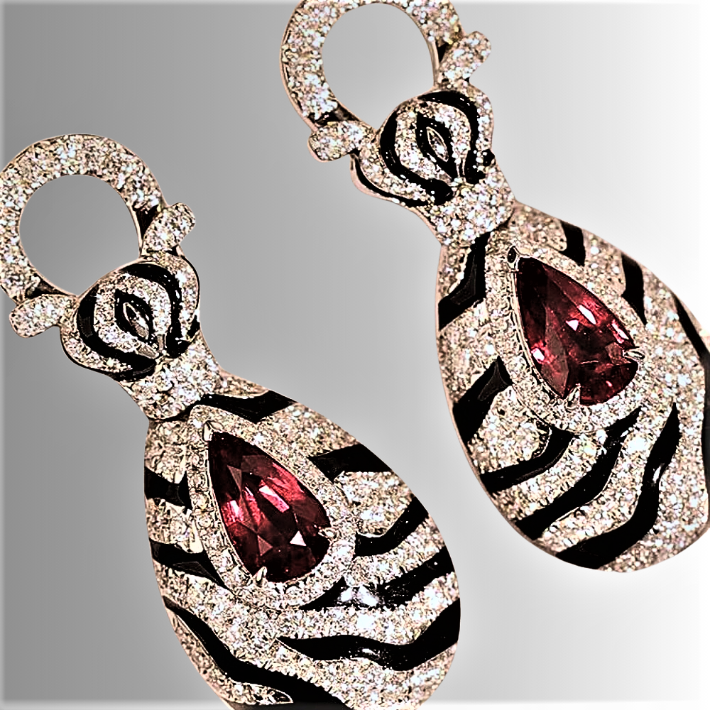 El set "Zebra Regale" corona tu elegancia