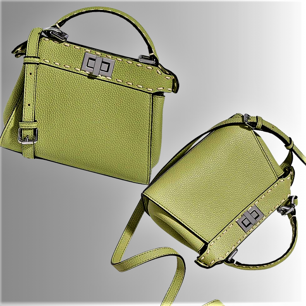 Mini Bag in Pelle di Vitellino Togo Un Capolavoro d'Artigianato