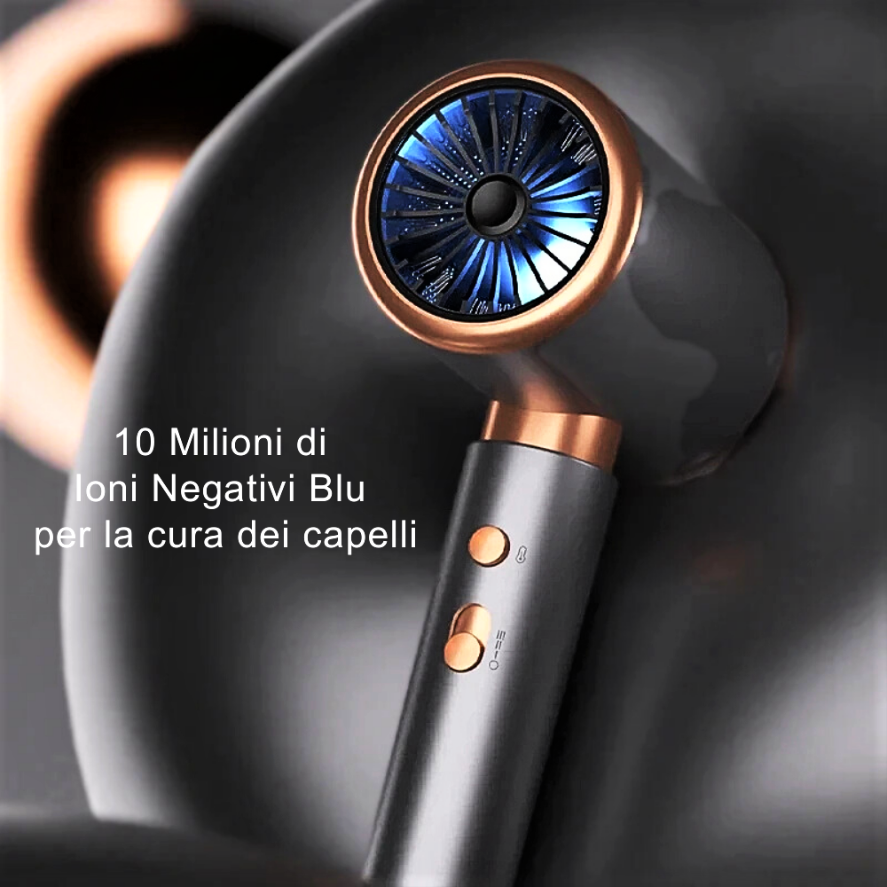 Asciugacapelli Professionale agli Ioni Negativi