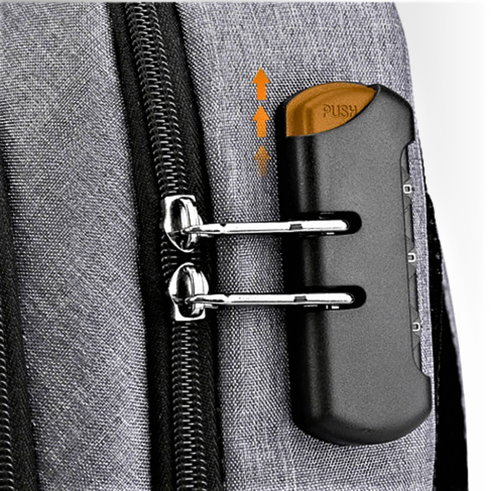 Zaino di Grande Capacità con Porta USB: Funzionalità per le tue giornate Fuori Casa