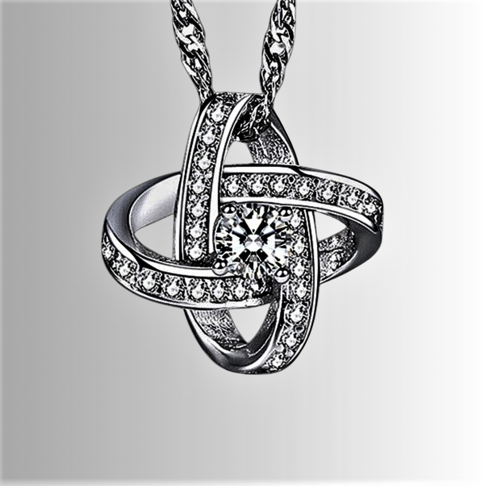 Parure "Ellissi Incrociate" Splendore e Luminosità Quotidiana