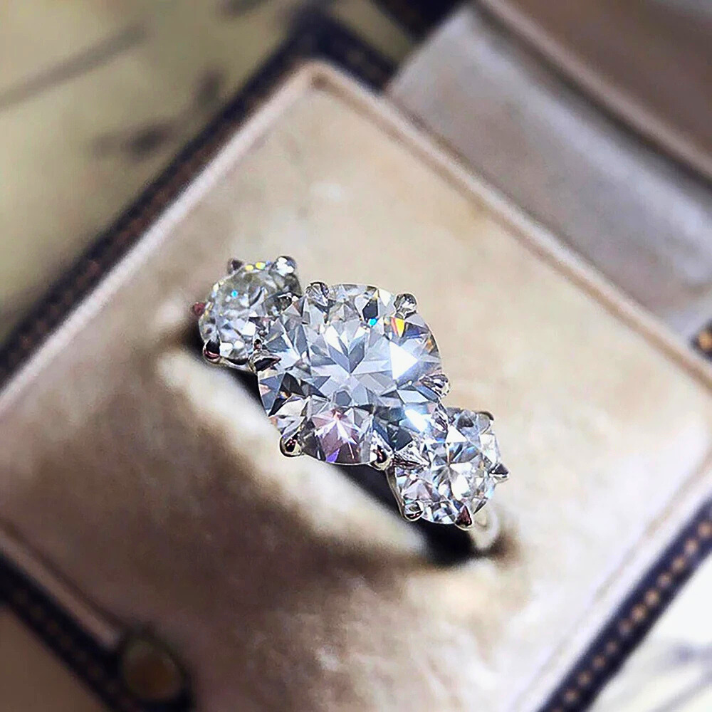 Trilogy 11 Carati – Collezione Moissanite GlamLuxe