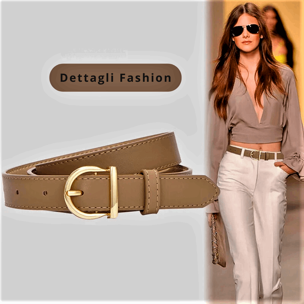 Cintura in Morbidissima Pelle di Vitellino: Eleganza e Classe per Ogni Outfit