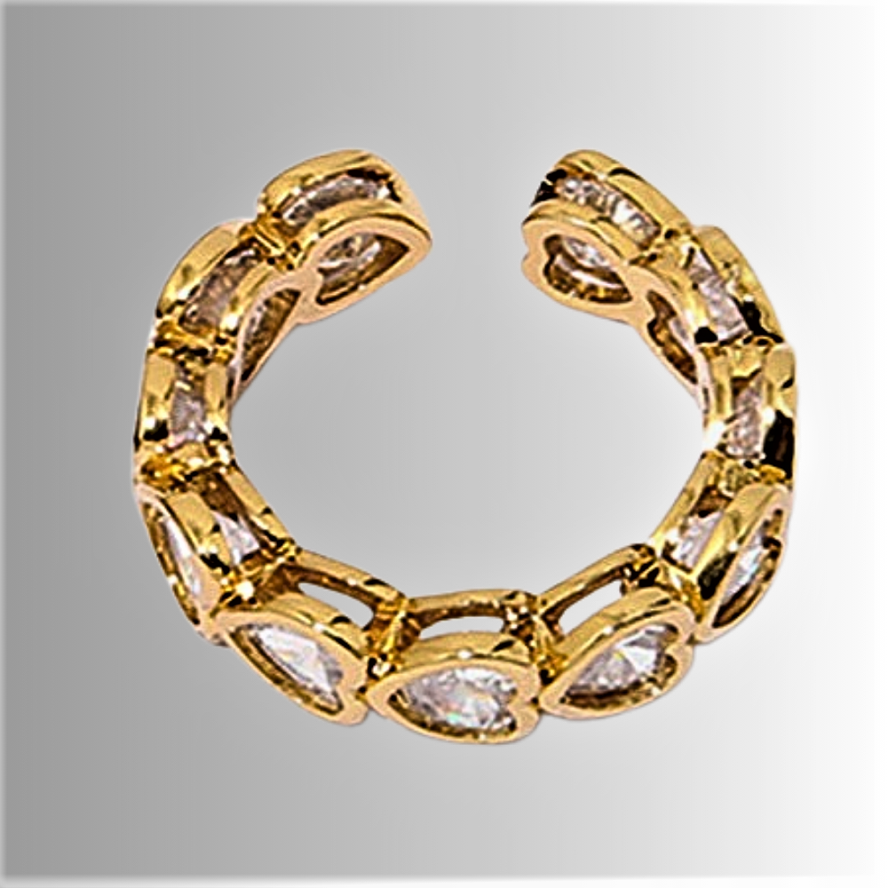 Fe "Corazones Brillantes" Afirmación de Estilo y Elegancia