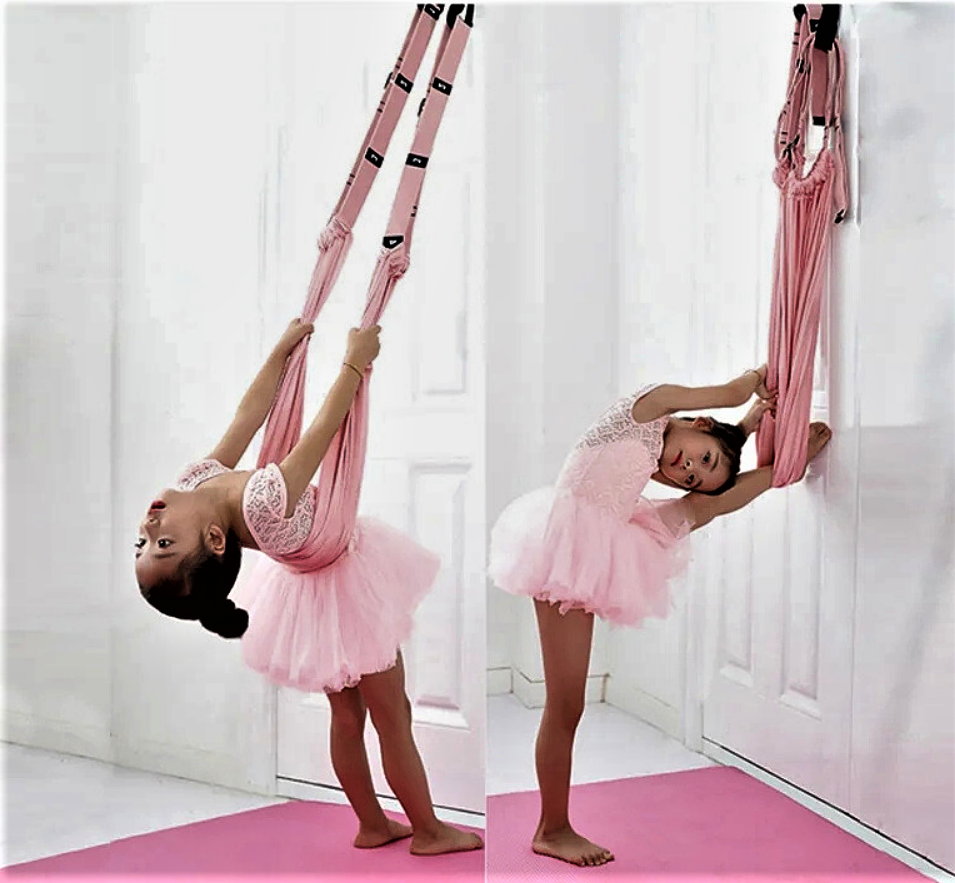 Correa elástica profesional para yoga, fitness y estiramientos