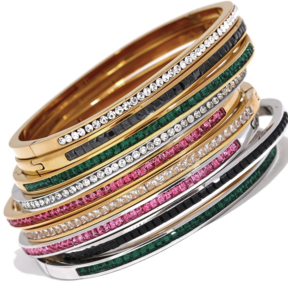 Pulsera “Elegancia” Un Mosaico de Luz y Color