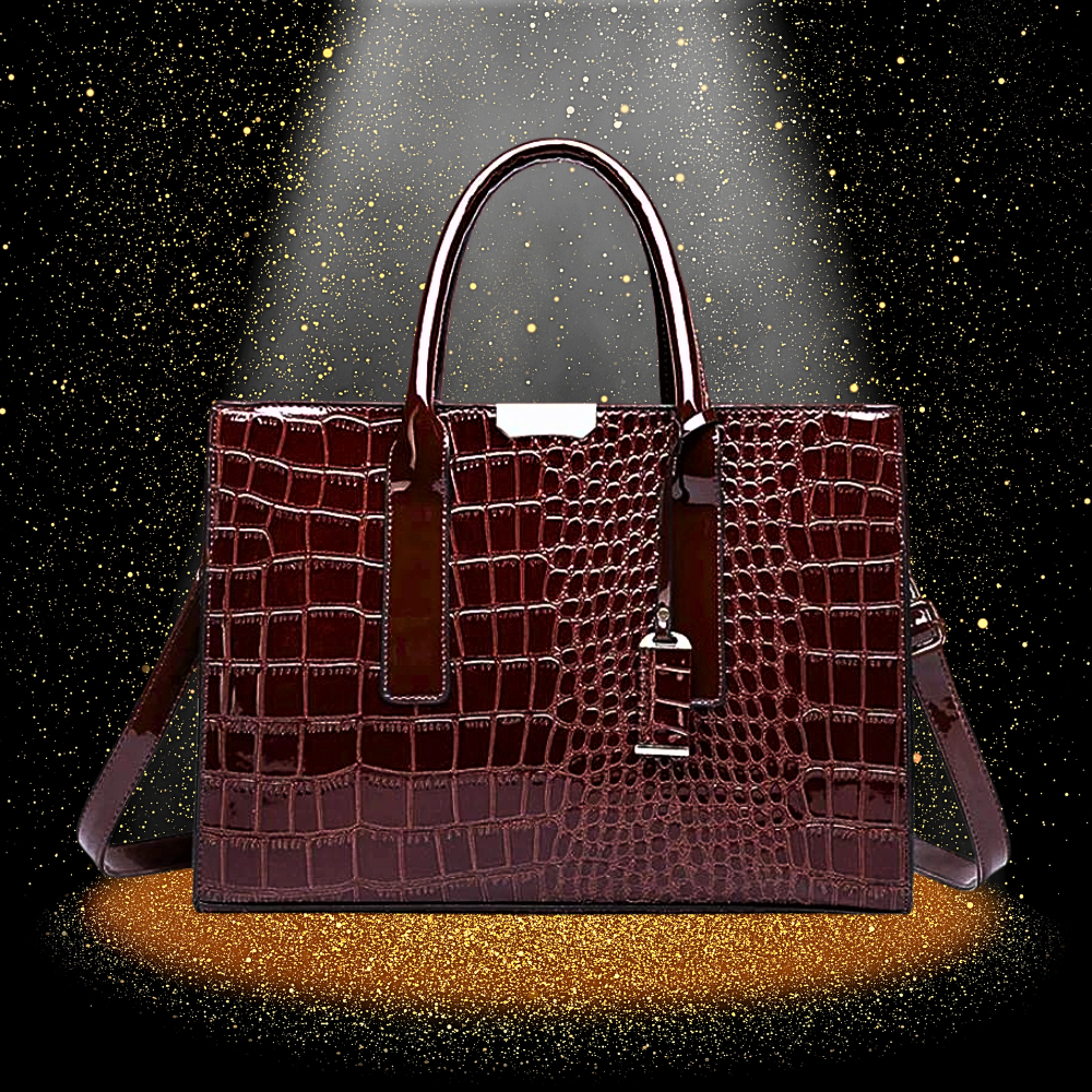 Conjunto de accesorios de lujo "Alligator" Elegancia y estilo atemporales