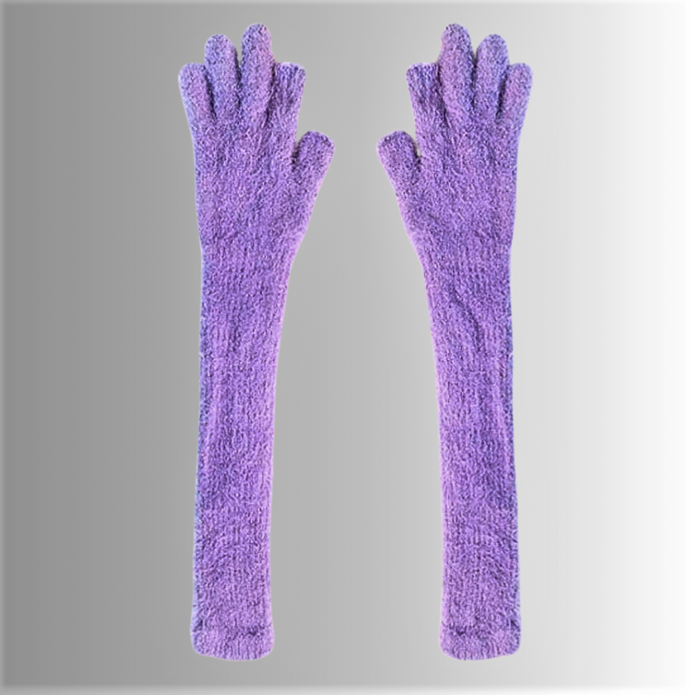 Guantes largos Elegancia y funcionalidad para un invierno cálido