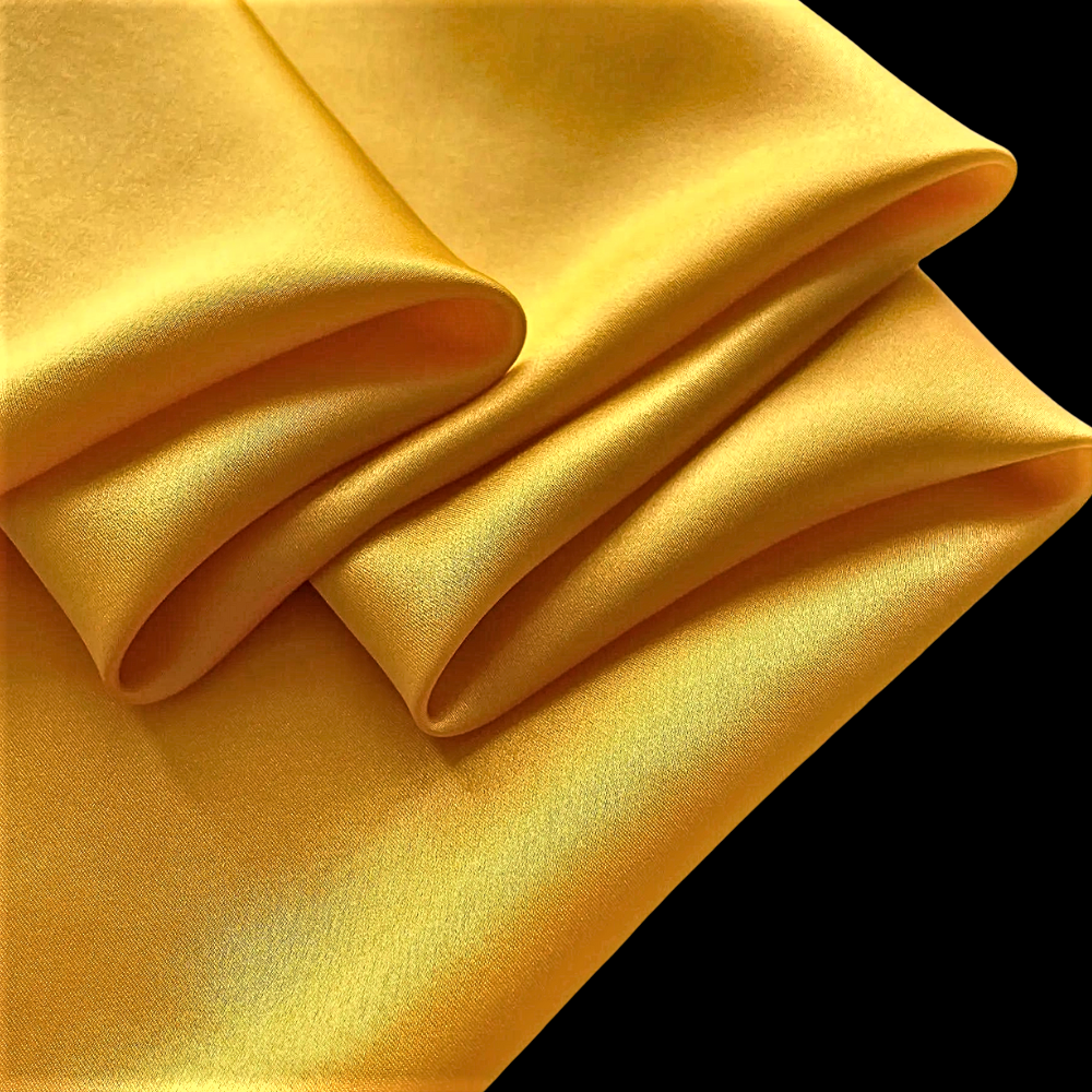 Foulard in Satin di Seta Tinta Unita