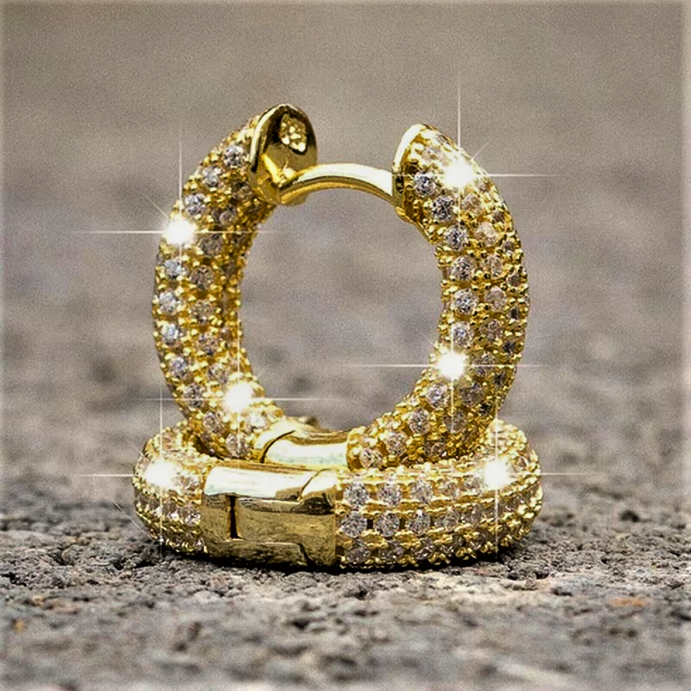 Pendientes de aro de la colección Elegance