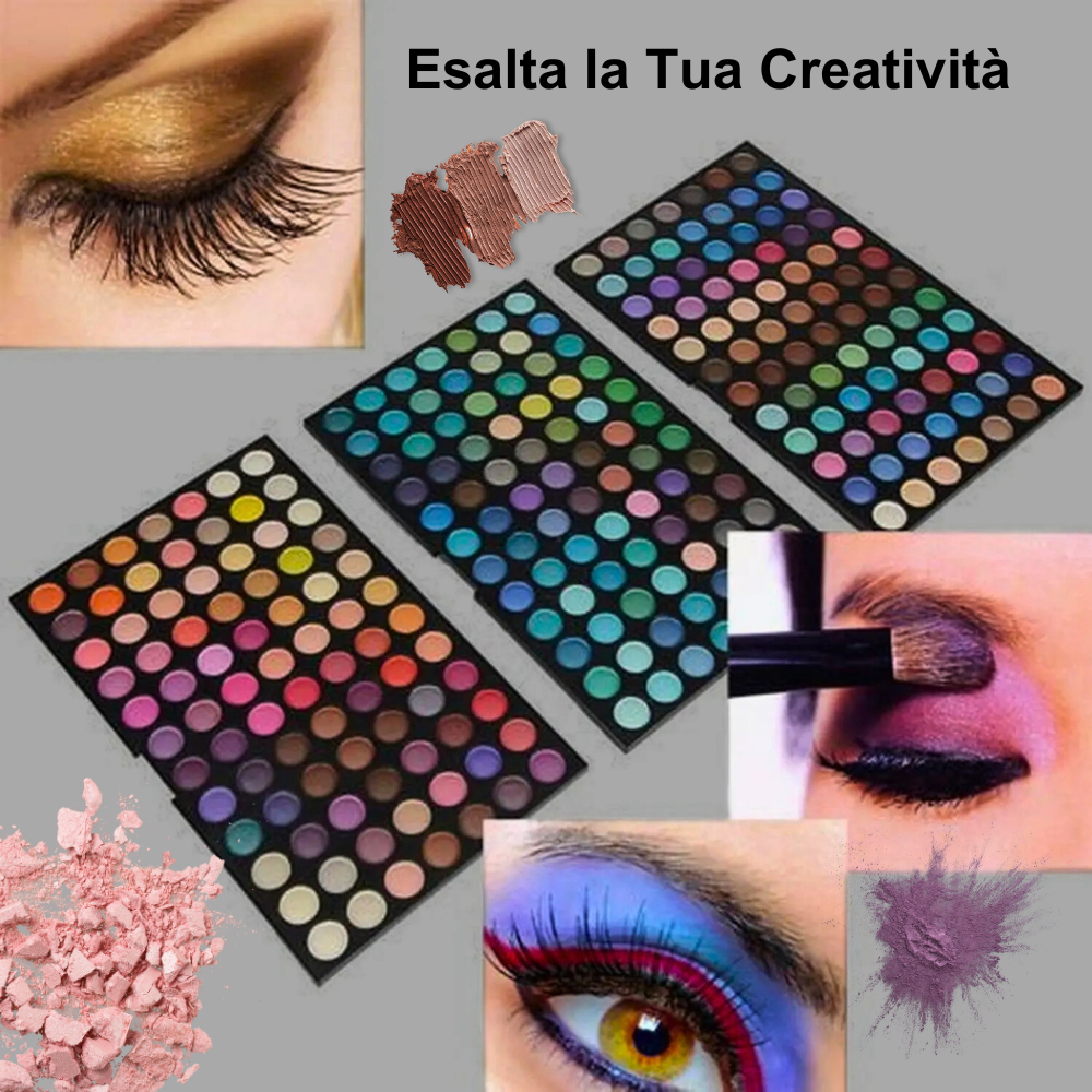 Palette Ombretti 252 Colori – La Creatività Non Ha Limiti