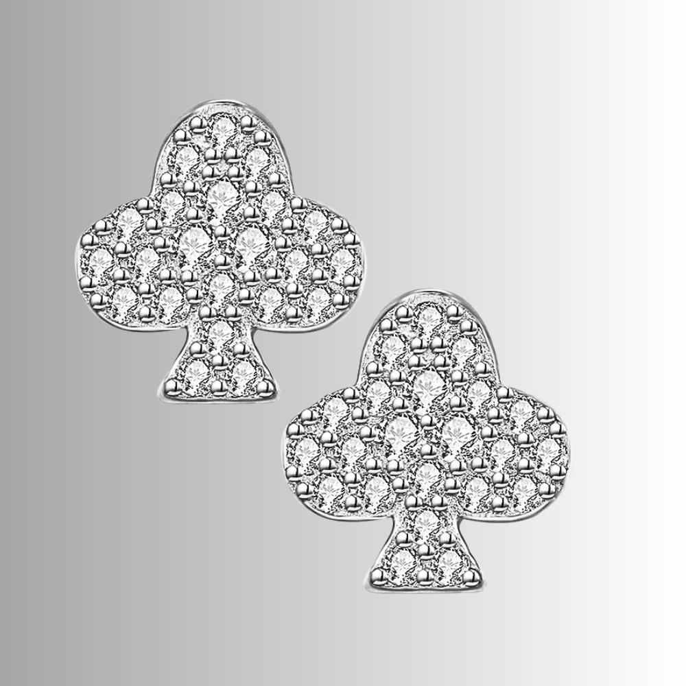 Mini Collezione di Orecchini a Bottone con Moissaniti