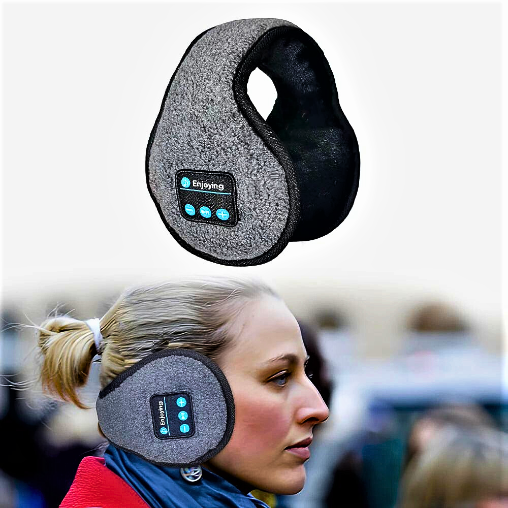 Banda para calentar los oídos con Bluetooth: ¡música y calidez para tu invierno!