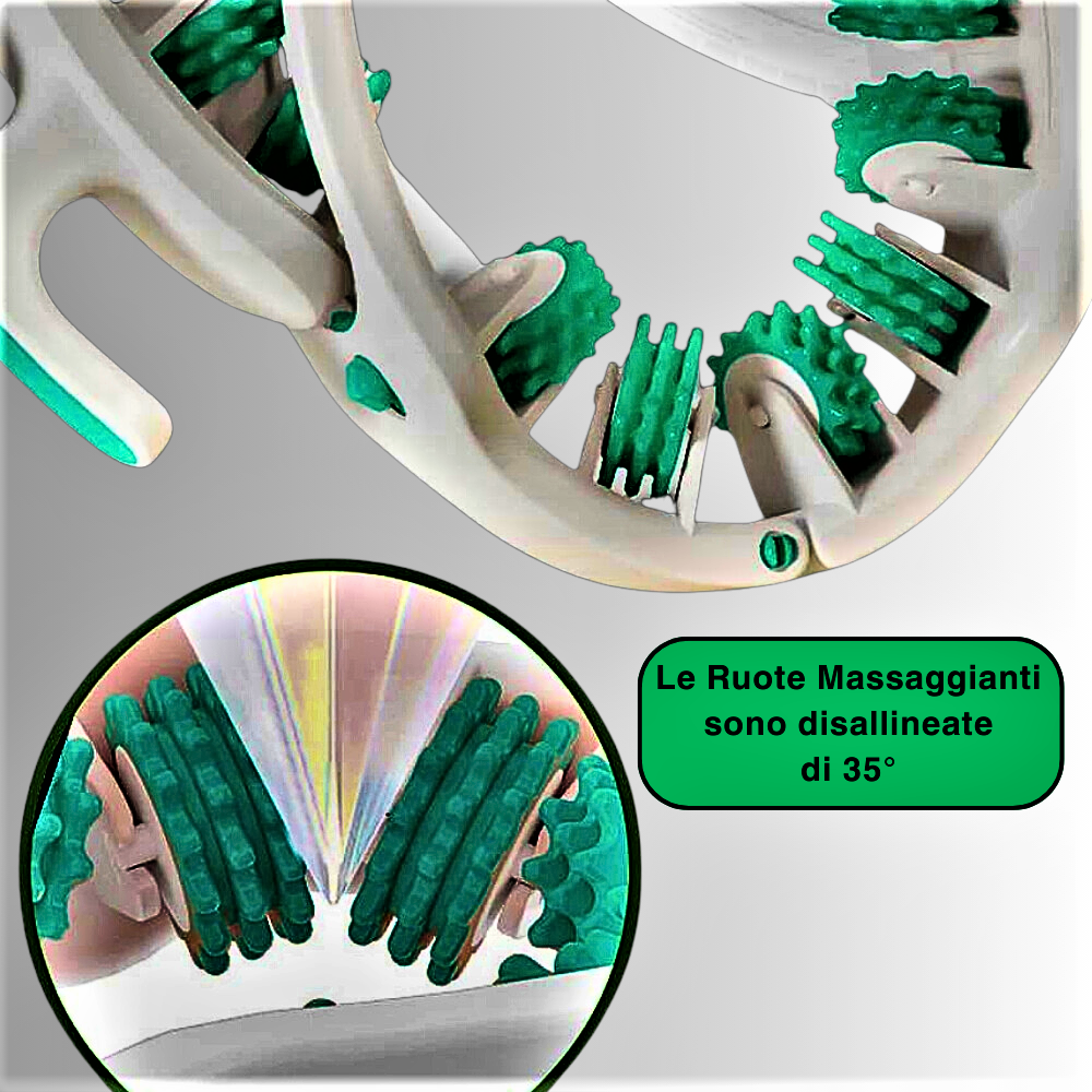 Dispositivo Manuale per Massaggio Muscolare Anticellulite