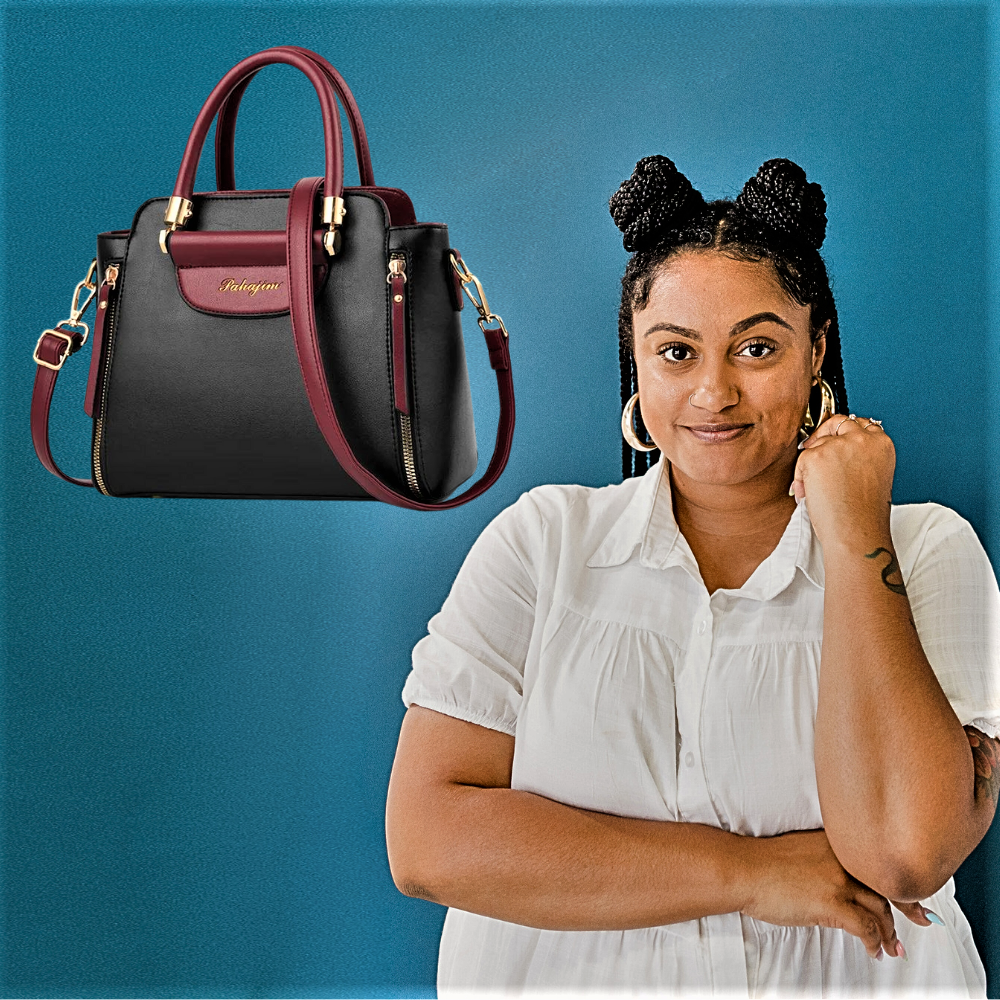 Bolso Bicolor Un Toque Elegante De Clase