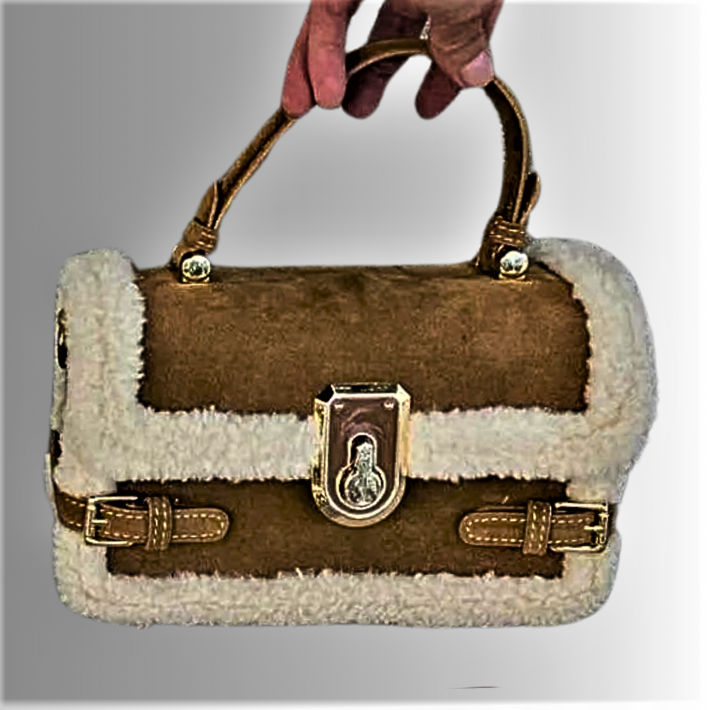 Mini bolso estilo otoño/invierno y textura refinada