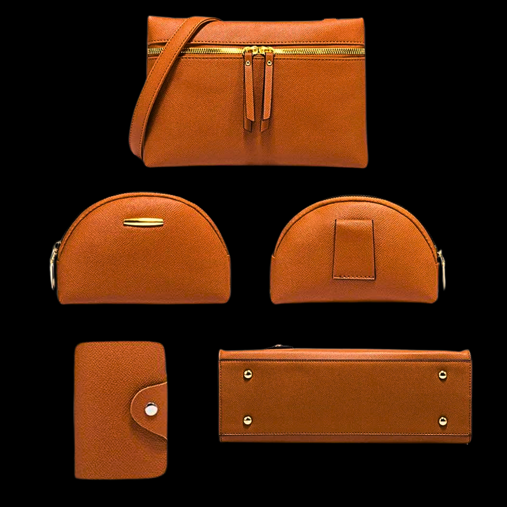 Conjunto de bolsos de moda: ¡elegancia discreta y funcionalidad esencial!