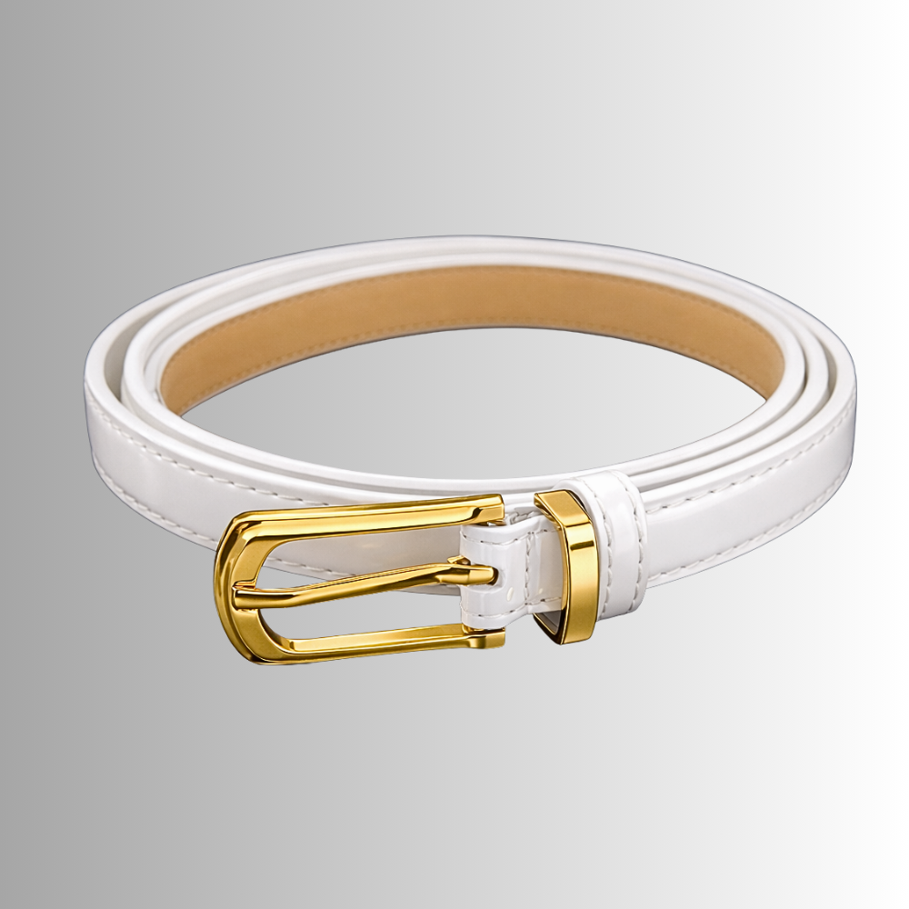 Cinturón Micro Patentado Un Toque de Color para Tus Conjuntos Casuales