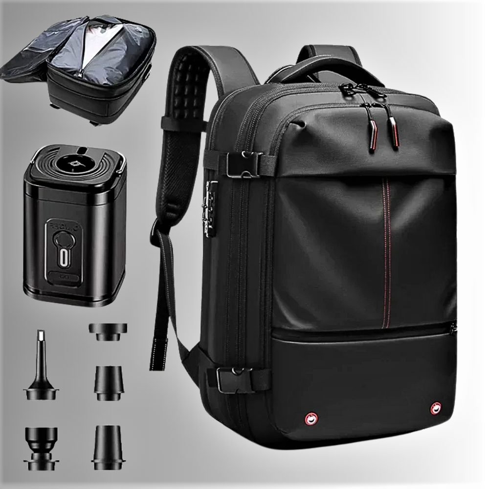 Mochila expandible con bomba de vacío 3 en 1: la innovación revoluciona tus viajes