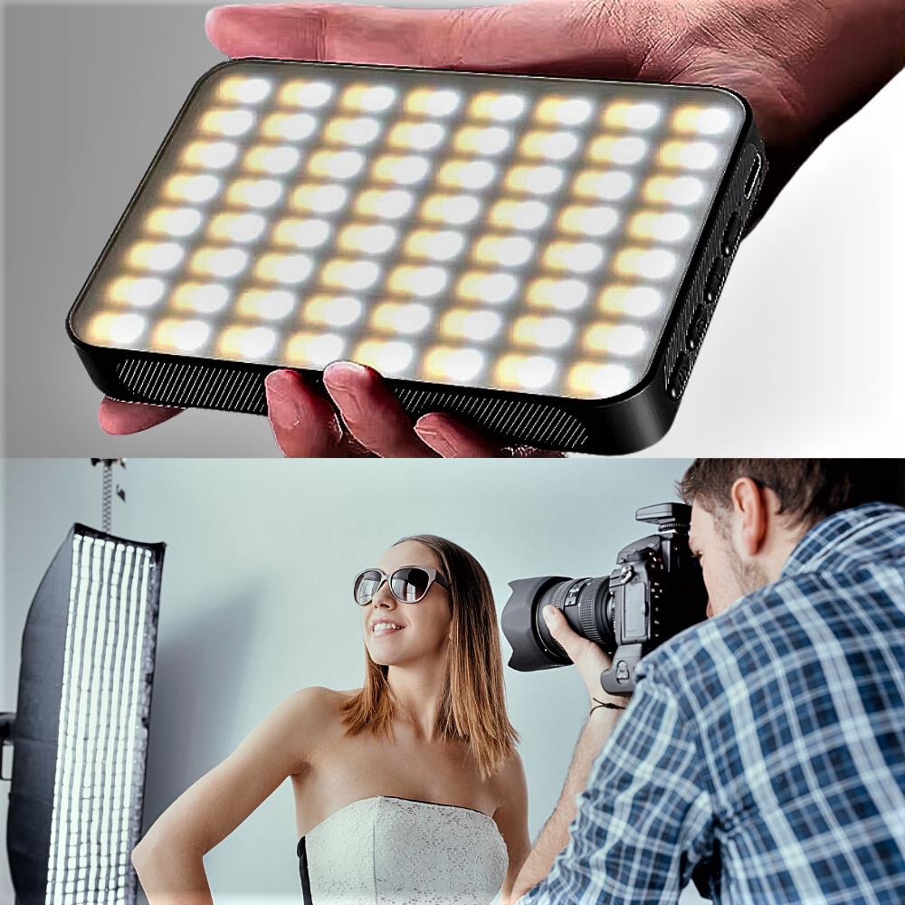 Lámpara LED magnética profesional: el accesorio imprescindible para fotografías y vídeos perfectos