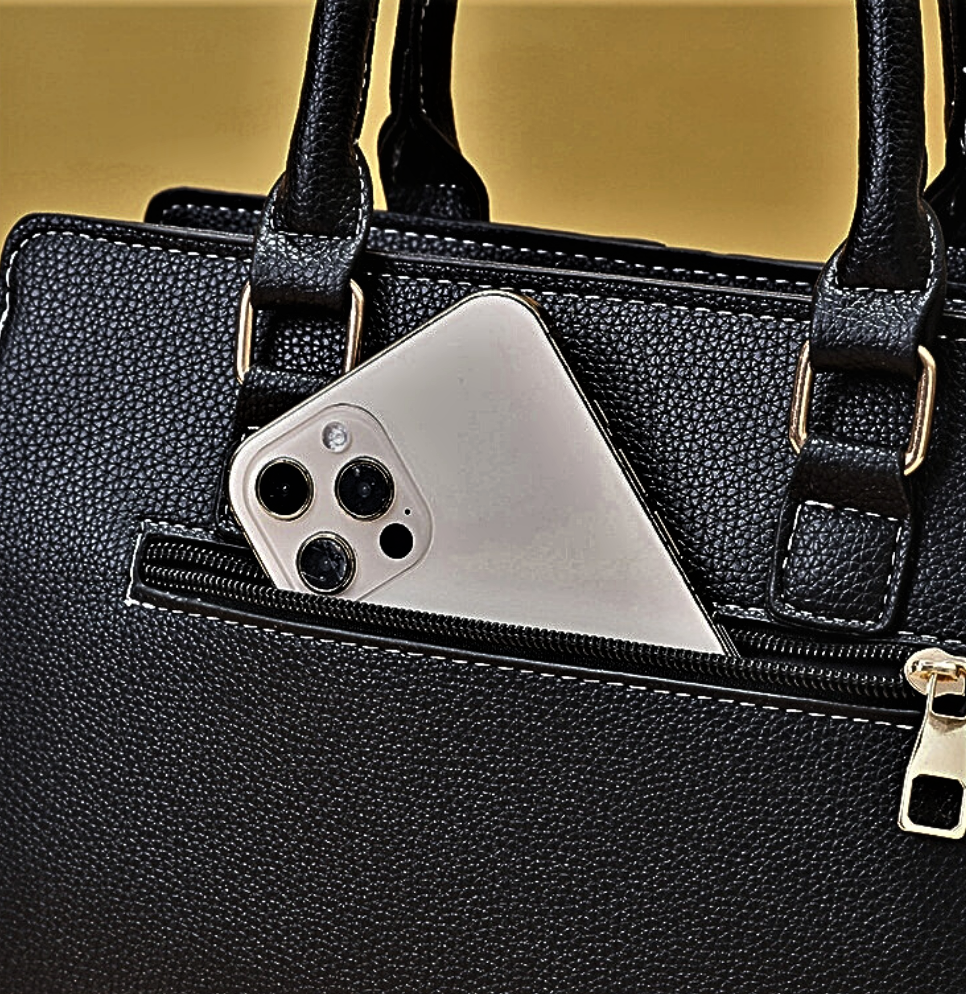 Bolso elegante de dos tonos
